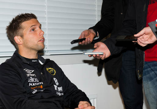 Anders Svensson, IF Elfsborg var eftertraktat intervjuoffer