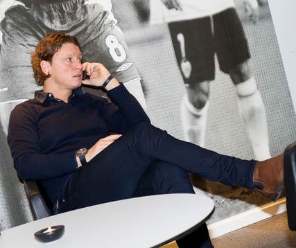 Stefan Andreasson, klubbchef IF Elfsborg i telefon