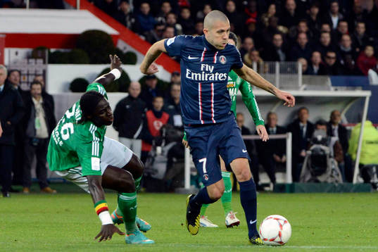 Fotboll, Ligue 1, Paris SG - Saint Etienne