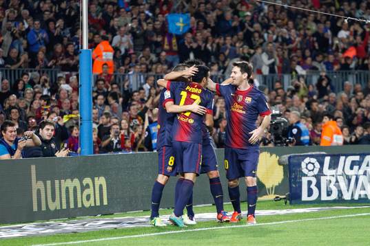 3/11/2012, Camp Nou, celebracion Gol, estadio Fc Barcelona,
