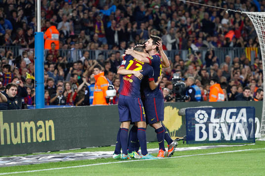 3/11/2012, Camp Nou, celebracion Gol, estadio Fc Barcelona,