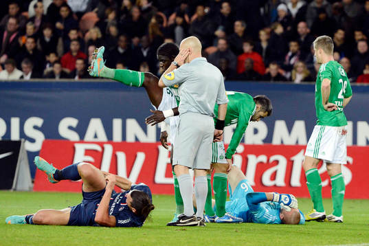 Fotboll, Ligue 1, Paris SG - Saint Etienne