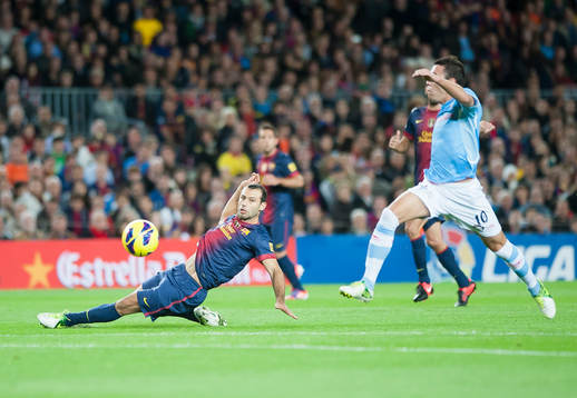 Fotboll, FC Barcelona, RC Celta de VigoLiga futbol