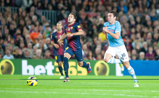 Fotboll, FC Barcelona, RC Celta de VigoLiga futbol