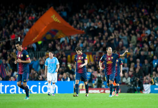 Fotboll, FC Barcelona, RC Celta de VigoLiga futbol