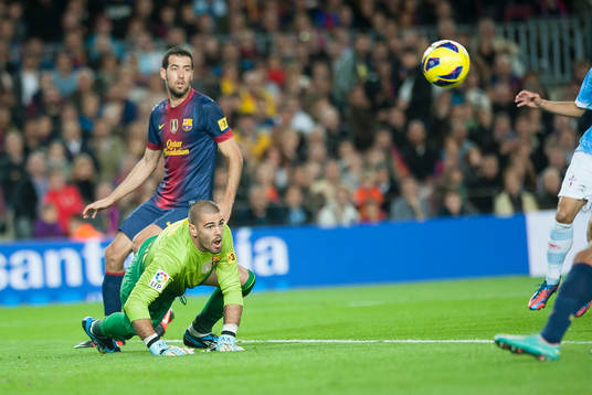 Fotboll, FC Barcelona, RC Celta de VigoLiga futbol