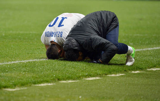 Joie Younes BELHANDA - 03.11.2012 - Troyes / Montpellier -