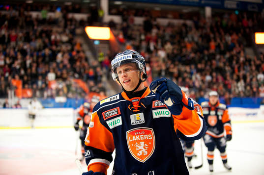 Johan Andersson, jubel, Växjö