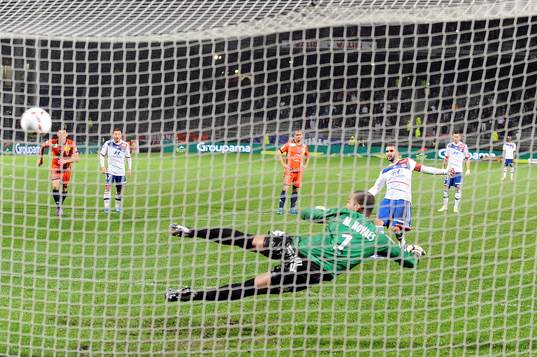 But Lisandro LOPEZ - 04.11.2012 - Lyon / Bastia - 11 eme