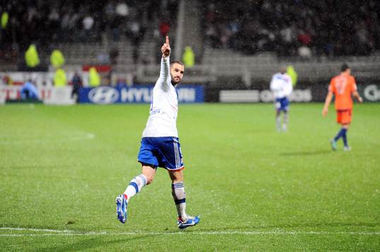 Joie Lisandro LOPEZ - 04.11.2012 - Lyon / Bastia - 11 eme