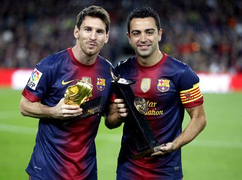 Messi och Xavi