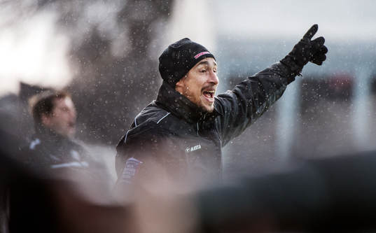 Henrik Larsson, tränare Landskrona