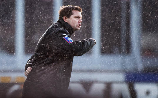 Jens Gustafsson, tränare Halmstad
