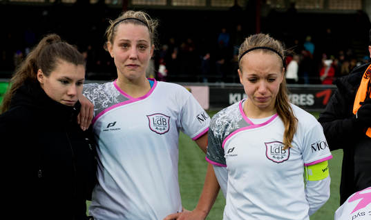 Emma Wilhelmsson, Malin Levenstad, LDB Malmö deppar