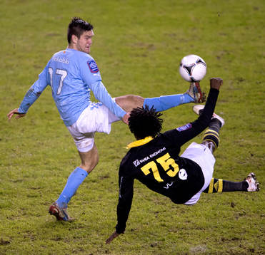 Ivo Pekalski, Malmö och Mohamed Bangura, AIK