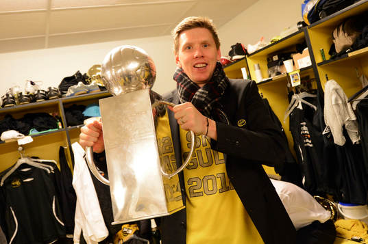 Elfsborg firar segern i Borås