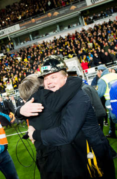 Bosse Johansson, ordf. Elfsborg kramar om Jörgen