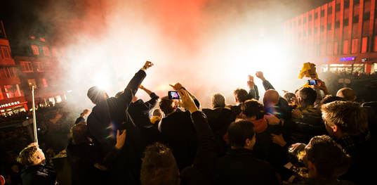 Glädje Elfsborg Stora torget Borås