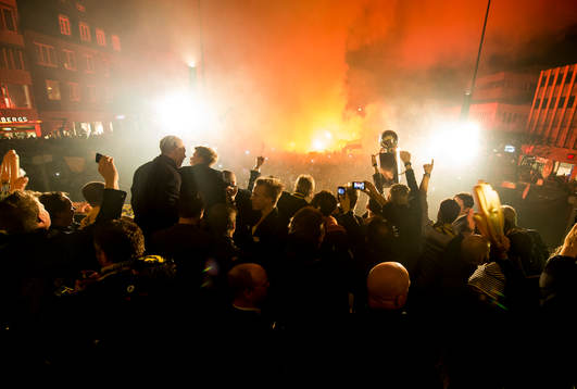 Lennart Johanssons pokal Elfsborg stora torget glädje