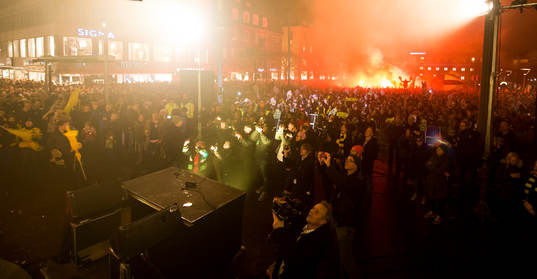 Fansen, publiken Stora torget