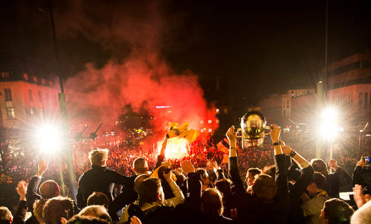 Elfsborg glädje stora torget Lennart Johanssons pokal