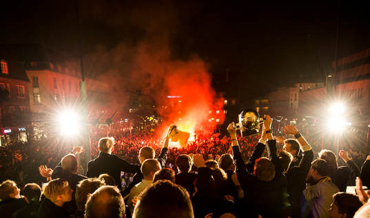 Elfsborg glädje stora torget Lennart Johanssons pokal