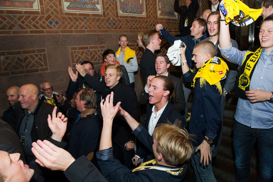 Elfsborgs spelare väntar på att få komma ut på