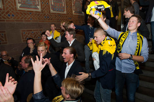 Elfsborgs spelare väntar på att få komma ut på