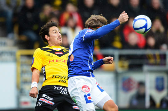 Stefan Ishizaki, Elfsborg i duellmed Jesper Arvidsson,