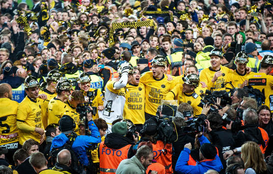 Elfsborg jublar på podiet