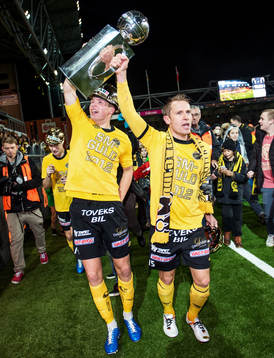 Oscar Hiljemark och Andreas Klarström, Elfsborg, springer