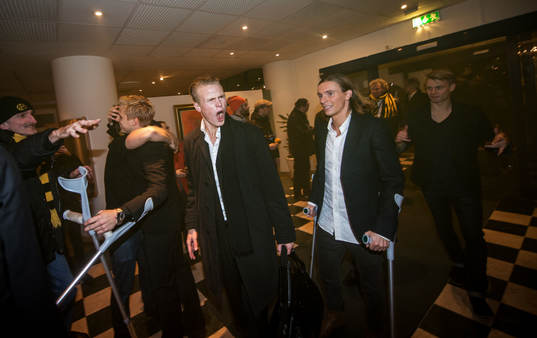 Oscar Hiljemark och  Niklas Hult
