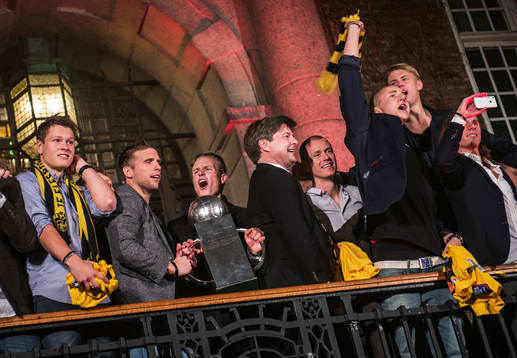 Viktor Claesson, Anders Svensson, Oscar Hiljemark, med