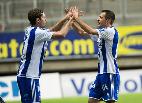 Stefan Selakovic, IFK Göteborg, blir utbytt i sin sista