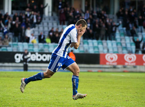 Stefan Selakovic, IFK Göteborg, gör 1-0, jubel
