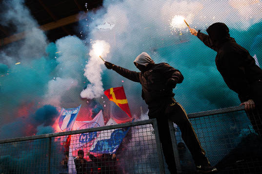 Bengaleldar i Malmö FF:s klack