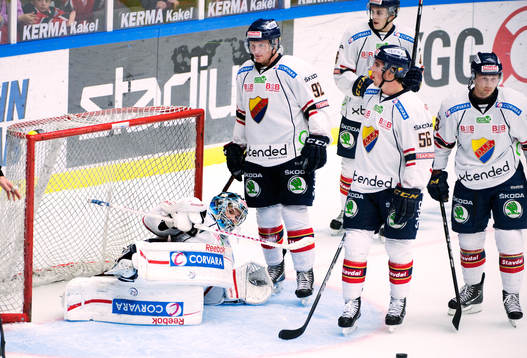 Chet Pickard, målvakt, Gabriel Landeskog, Erik Gustafsson,
