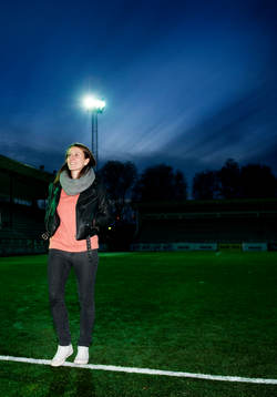 Fotboll, dam, Anja Mittag vinner guldskon