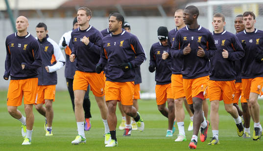 Football - Liverpool Training  - Liverpool Training Ground
