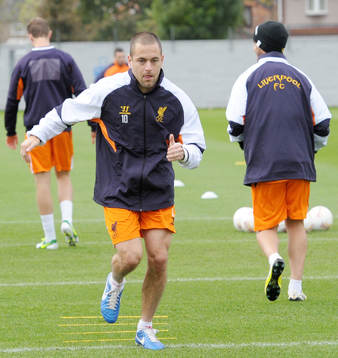 Football - Liverpool Training  - Liverpool Training Ground