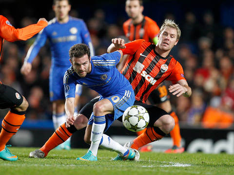 Football - Chelsea v Shakhtar Donetsk - UEFA Champions