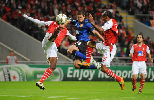 Football - Sporting Braga v Manchester United - UEFA