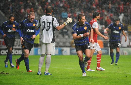 Football - Sporting Braga v Manchester United - UEFA