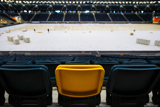 Stolar på sittplats i Friends Arena