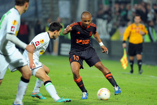Andre AYEW - 08.11.2012 - Marseille / Borussia