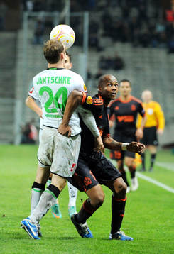 Andre AYEW - 08.11.2012 - Marseille / Borussia