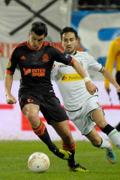 VOETBAL , Marseille - Monchengladbach , Europa League ,
