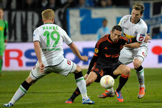VOETBAL , Marseille - Monchengladbach , Europa League ,