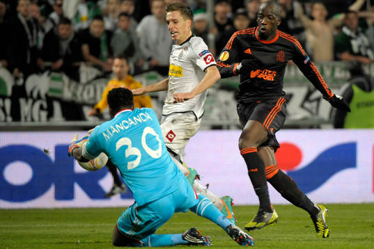 VOETBAL , Marseille - Monchengladbach , Europa League ,