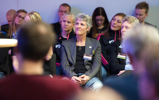Pia Sundhage, förbundskapten Sverige